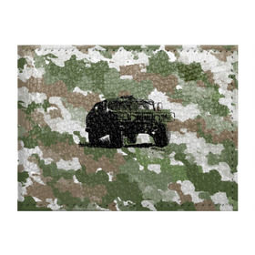 Обложка для студенческого билета с принтом Jeep в Белгороде, натуральная кожа | Размер: 11*8 см; Печать на всей внешней стороне | Тематика изображения на принте: 23 февраля | hummer | jeep | авто | армейская | армия | внедорожник | военная | джип | камуфляж | милитари | россия | хамер