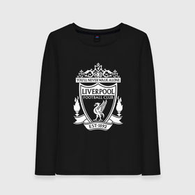 Женский лонгслив хлопок с принтом Liverpool FC в Белгороде, 100% хлопок |  | england | football | liverpool fc | logo | sport | англия | ливерпуль | лига | лого | спорт | фк | футбол | футбольный клуб | эмблема