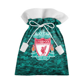 Подарочный 3D мешок с принтом Liverpool FC в Белгороде, 100% полиэстер | Размер: 29*39 см | Тематика изображения на принте: england | football | liverpool fc | logo | sport | англия | арт | ливерпуль | лига | лого | спорт | текстура | фк | футбол | футбольный клуб | эмблема