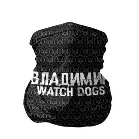 Бандана-труба 3D с принтом Владимир Watch Dogs в Белгороде, 100% полиэстер, ткань с особыми свойствами — Activecool | плотность 150‒180 г/м2; хорошо тянется, но сохраняет форму | Тематика изображения на принте: 