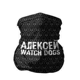 Бандана-труба 3D с принтом Алексей Watch Dogs в Белгороде, 100% полиэстер, ткань с особыми свойствами — Activecool | плотность 150‒180 г/м2; хорошо тянется, но сохраняет форму | алексей | алеша | леша