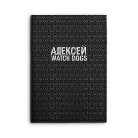 Обложка для автодокументов с принтом Алексей Watch Dogs в Белгороде, натуральная кожа |  размер 19,9*13 см; внутри 4 больших “конверта” для документов и один маленький отдел — туда идеально встанут права | алексей | алеша | леша