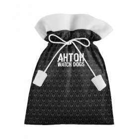 Подарочный 3D мешок с принтом Антон Watch Dogs в Белгороде, 100% полиэстер | Размер: 29*39 см | Тематика изображения на принте: 