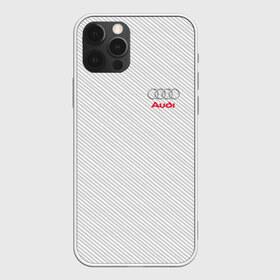 Чехол для iPhone 12 Pro Max с принтом AUDI CARBON в Белгороде, Силикон |  | ауди | марка | машины