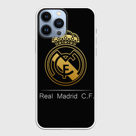 Чехол для iPhone 13 Pro Max с принтом Real Gold Edition в Белгороде,  |  | champions | league | madrid | real | spain | испания | лига | мадрид | реал | чемпионов