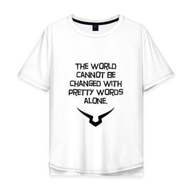 Мужская футболка хлопок Oversize с принтом Code Geass_4 в Белгороде, 100% хлопок | свободный крой, круглый ворот, “спинка” длиннее передней части | код гиасс | лелуш | лелуш ламперуж