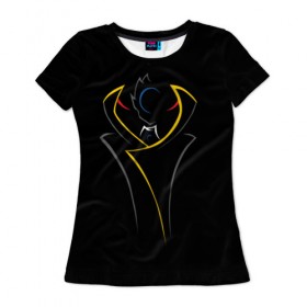 Женская футболка 3D с принтом Code Geass_9 в Белгороде, 100% полиэфир ( синтетическое хлопкоподобное полотно) | прямой крой, круглый вырез горловины, длина до линии бедер | Тематика изображения на принте: код гиасс | лелуш | лелуш ламперуж