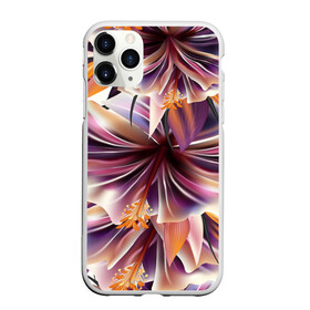 Чехол для iPhone 11 Pro Max матовый с принтом Необычный цветок в Белгороде, Силикон |  | flower | букет | краски | орхидеи | природа | текстуры | тропики | тропический | цветочки | цветы