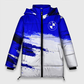 Женская зимняя куртка 3D с принтом bmw sport original blue в Белгороде, верх — 100% полиэстер; подкладка — 100% полиэстер; утеплитель — 100% полиэстер | длина ниже бедра, силуэт Оверсайз. Есть воротник-стойка, отстегивающийся капюшон и ветрозащитная планка. 

Боковые карманы с листочкой на кнопках и внутренний карман на молнии | auto | automobile | bmw | car | machine | motor | motor car | sport car | автомашина | бмв | легковой автомобиль | спортивный автомобиль | тачка