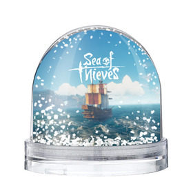 Снежный шар с принтом Sea of Thieves в Белгороде, Пластик | Изображение внутри шара печатается на глянцевой фотобумаге с двух сторон | pirates | sea of thieves | пираты