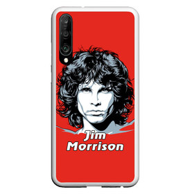 Чехол для Honor P30 с принтом Jim Morrison в Белгороде, Силикон | Область печати: задняя сторона чехла, без боковых панелей | the doors | автор песен | вокалист | джим моррисон | звезда | музыка | певец | поэт | рок | рок музыка | фронтмен