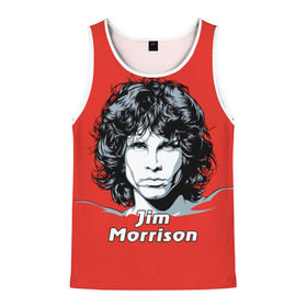 Мужская майка 3D с принтом Jim Morrison в Белгороде, 100% полиэстер | круглая горловина, приталенный силуэт, длина до линии бедра. Пройма и горловина окантованы тонкой бейкой | the doors | автор песен | вокалист | джим моррисон | звезда | музыка | певец | поэт | рок | рок музыка | фронтмен