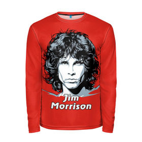 Мужской лонгслив 3D с принтом Jim Morrison в Белгороде, 100% полиэстер | длинные рукава, круглый вырез горловины, полуприлегающий силуэт | Тематика изображения на принте: the doors | автор песен | вокалист | джим моррисон | звезда | музыка | певец | поэт | рок | рок музыка | фронтмен