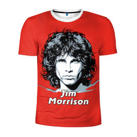 Мужская футболка 3D спортивная с принтом Jim Morrison в Белгороде, 100% полиэстер с улучшенными характеристиками | приталенный силуэт, круглая горловина, широкие плечи, сужается к линии бедра | the doors | автор песен | вокалист | джим моррисон | звезда | музыка | певец | поэт | рок | рок музыка | фронтмен