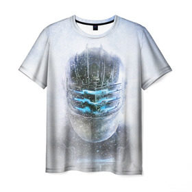 Мужская футболка 3D с принтом Dead Space в Белгороде, 100% полиэфир | прямой крой, круглый вырез горловины, длина до линии бедер | Тематика изображения на принте: dead | space | айзек | вирус | зомби | игра | ишимура | кларк | космос | костюм | мёртвый | монстр