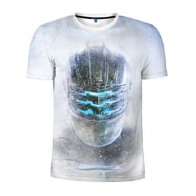 Мужская футболка 3D спортивная с принтом Dead Space в Белгороде, 100% полиэстер с улучшенными характеристиками | приталенный силуэт, круглая горловина, широкие плечи, сужается к линии бедра | dead | space | айзек | вирус | зомби | игра | ишимура | кларк | космос | костюм | мёртвый | монстр