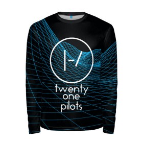 Мужской лонгслив 3D с принтом twenty one pilots style 2018 в Белгороде, 100% полиэстер | длинные рукава, круглый вырез горловины, полуприлегающий силуэт | rock | t.o.p. | top | twenty one pilots | рок