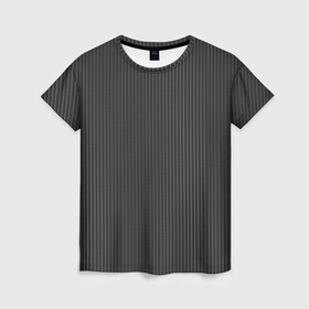 Женская футболка 3D с принтом Black&White 3 в Белгороде, 100% полиэфир ( синтетическое хлопкоподобное полотно) | прямой крой, круглый вырез горловины, длина до линии бедер | black | blackwhite | white | белое | линии | полоски | черное