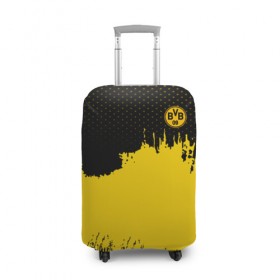 Чехол для чемодана 3D с принтом Borussia Original 2018 в Белгороде, 86% полиэфир, 14% спандекс | двустороннее нанесение принта, прорези для ручек и колес | football | soccer | боруссия