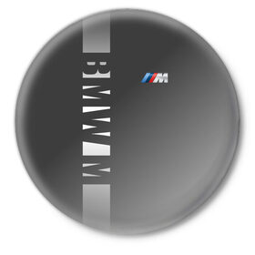 Значок с принтом BMW 2018 M Sport в Белгороде,  металл | круглая форма, металлическая застежка в виде булавки | bmw | бмв | марка | машины