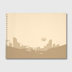 Альбом для рисования с принтом GTA SA - San Andreas 2 в Белгороде, 100% бумага
 | матовая бумага, плотность 200 мг. | carl johnson | grand theft auto | gta | los santos | sa | san andreas | гта