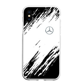 Чехол для iPhone XS Max матовый с принтом MERCEDES BENZ SPORT в Белгороде, Силикон | Область печати: задняя сторона чехла, без боковых панелей | mercedes | марка | машины | мерседес