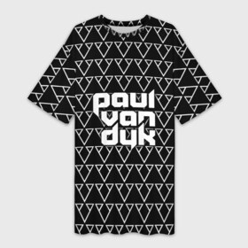 Платье-футболка 3D с принтом Paul Van Dyk в Белгороде,  |  | Тематика изображения на принте: paul van dyk | ван | дайк | дук | дюк | маттиас пауль | паул | пауль | пол