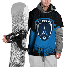 Накидка на куртку 3D с принтом FC Paris Original uniform в Белгороде, 100% полиэстер |  | football | soccer | париж