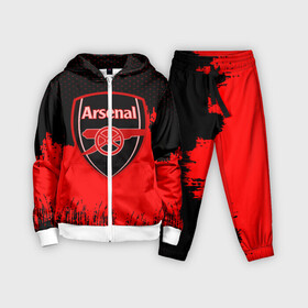 Детский костюм 3D с принтом FC Arsenal Original uniform в Белгороде,  |  | football | soccer | арсенал