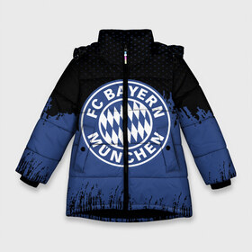 Зимняя куртка для девочек 3D с принтом FC Bayern Munchen uniform в Белгороде, ткань верха — 100% полиэстер; подклад — 100% полиэстер, утеплитель — 100% полиэстер. | длина ниже бедра, удлиненная спинка, воротник стойка и отстегивающийся капюшон. Есть боковые карманы с листочкой на кнопках, утяжки по низу изделия и внутренний карман на молнии. 

Предусмотрены светоотражающий принт на спинке, радужный светоотражающий элемент на пуллере молнии и на резинке для утяжки. | football | soccer | байерн