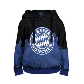 Детская толстовка 3D с принтом FC Bayern Munchen uniform в Белгороде, 100% полиэстер | двухслойный капюшон со шнурком для регулировки, мягкие манжеты на рукавах и по низу толстовки, спереди карман-кенгуру с мягким внутренним слоем | football | soccer | байерн