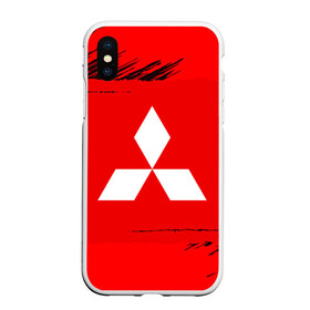 Чехол для iPhone XS Max матовый с принтом Mitsubishi SPORT в Белгороде, Силикон | Область печати: задняя сторона чехла, без боковых панелей | Тематика изображения на принте: auto | automobile | bmw | car | machine | mitsubishi | motor | motor car | sport car | автомашина | бмв | легковой автомобиль | спортивный автомобиль | тачка