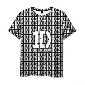 Мужская футболка 3D с принтом One direction в Белгороде, 100% полиэфир | прямой крой, круглый вырез горловины, длина до линии бедер | 1 direction | one direction | ван | дирекшен | дирекшн