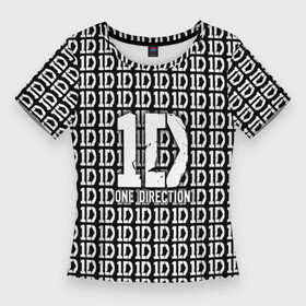 Женская футболка 3D Slim с принтом One direction в Белгороде,  |  | 1 direction | one direction | ван | дирекшен | дирекшн