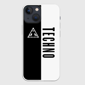 Чехол для iPhone 13 mini с принтом Techno в Белгороде,  |  | ebm | edm | hi nrg | techno | габбер | даб | детройт | дип | индастриал | италиан | минимал | музыка | синтипоп | тек хаус | техно | фанк | хард | чикаго хаус | шранц | эйсид | электро | электронная