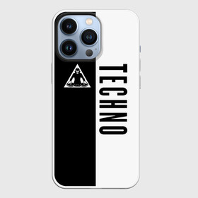 Чехол для iPhone 13 Pro с принтом Techno в Белгороде,  |  | ebm | edm | hi nrg | techno | габбер | даб | детройт | дип | индастриал | италиан | минимал | музыка | синтипоп | тек хаус | техно | фанк | хард | чикаго хаус | шранц | эйсид | электро | электронная
