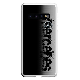 Чехол для Samsung Galaxy S10 с принтом MERCEDES BENZ SPORT в Белгороде, Силикон | Область печати: задняя сторона чехла, без боковых панелей | mercedes | марка | машины | мерседес