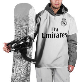 Накидка на куртку 3D с принтом Реал Мадрид Форма Новая 18/19 в Белгороде, 100% полиэстер |  | 2019 | cristiano | isco | madrid | real | иско | мадрид | реал | сливочные | форма | футбольная