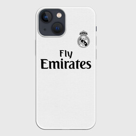 Чехол для iPhone 13 mini с принтом Реал Мадрид Форма Новая 18 19 в Белгороде,  |  | 2019 | cristiano | isco | madrid | real | иско | мадрид | реал | сливочные | форма | футбольная