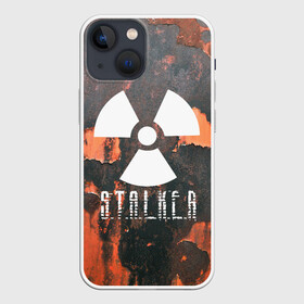Чехол для iPhone 13 mini с принтом Сталкер в Белгороде,  |  | 35mm | s.t.a.l.k.e.r. | snork | stalker | арт | игра | мутант | пейзаж | припять | снорк | сталкер | трактор | чернобыль