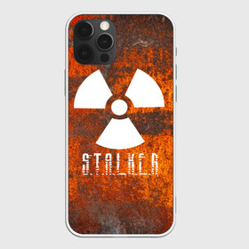 Чехол для iPhone 12 Pro с принтом S.T.A.L.K.E.R  в Белгороде, силикон | область печати: задняя сторона чехла, без боковых панелей | 35mm | s.t.a.l.k.e.r. | snork | stalker | арт | игра | мутант | пейзаж | припять | снорк | сталкер | трактор | чернобыль