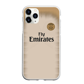 Чехол для iPhone 11 Pro Max матовый с принтом PSG Форма Новая Away 18 19 в Белгороде, Силикон |  | 2019 | fcb | paris saint germain | psg | псж | форма | футбольная