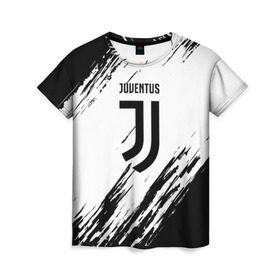 Женская футболка 3D с принтом Juventus 2018 Original в Белгороде, 100% полиэфир ( синтетическое хлопкоподобное полотно) | прямой крой, круглый вырез горловины, длина до линии бедер | fly emirates | juventus | ronaldo | клуб | линии | мода | модные | мяч | реал мадрид | спорт | спортивные | стиль | футбол | футбольный клуб | экстрим | эмблема | ювентус