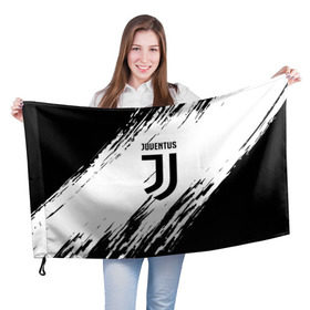 Флаг 3D с принтом Juventus 2018 Original в Белгороде, 100% полиэстер | плотность ткани — 95 г/м2, размер — 67 х 109 см. Принт наносится с одной стороны | fly emirates | juventus | ronaldo | клуб | линии | мода | модные | мяч | реал мадрид | спорт | спортивные | стиль | футбол | футбольный клуб | экстрим | эмблема | ювентус