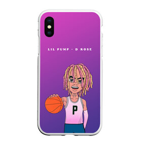 Чехол для iPhone XS Max матовый с принтом Lil Pump D Rose в Белгороде, Силикон | Область печати: задняя сторона чехла, без боковых панелей | hip hop | hiphop | lil pump | mc | rap | газзи гарсия | зачитал | клауд | клауд рэп | лил памп | лили | мс | памп | реп | репер | речитатив | рэп | рэпер | трэп | хип | хип хоп | хипхоп | хоп