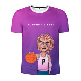 Мужская футболка 3D спортивная с принтом Lil Pump D Rose в Белгороде, 100% полиэстер с улучшенными характеристиками | приталенный силуэт, круглая горловина, широкие плечи, сужается к линии бедра | hip hop | hiphop | lil pump | mc | rap | газзи гарсия | зачитал | клауд | клауд рэп | лил памп | лили | мс | памп | реп | репер | речитатив | рэп | рэпер | трэп | хип | хип хоп | хипхоп | хоп