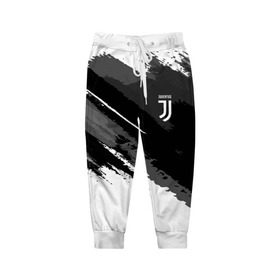 Детские брюки 3D с принтом FC Juventus Original 2018 в Белгороде, 100% полиэстер | манжеты по низу, эластичный пояс регулируется шнурком, по бокам два кармана без застежек, внутренняя часть кармана из мелкой сетки | football | soccer | ювентус