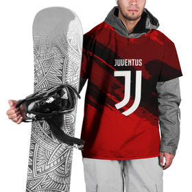 Накидка на куртку 3D с принтом JUVENTUS SPORT RED в Белгороде, 100% полиэстер |  | football | soccer | ювентус