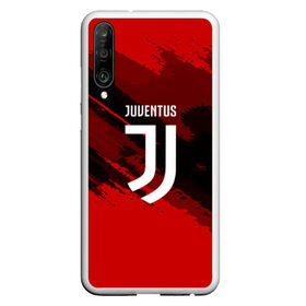 Чехол для Honor P30 с принтом JUVENTUS SPORT RED в Белгороде, Силикон | Область печати: задняя сторона чехла, без боковых панелей | football | soccer | ювентус