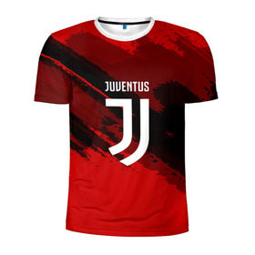Мужская футболка 3D спортивная с принтом JUVENTUS SPORT RED в Белгороде, 100% полиэстер с улучшенными характеристиками | приталенный силуэт, круглая горловина, широкие плечи, сужается к линии бедра | football | soccer | ювентус